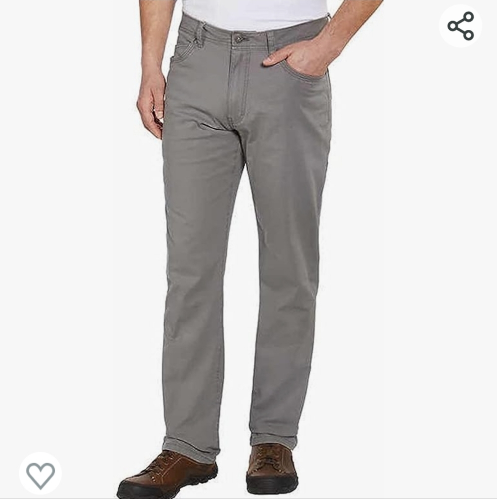 NWT Men's size 30 x 34 G.H. Bass 5 pocket pants